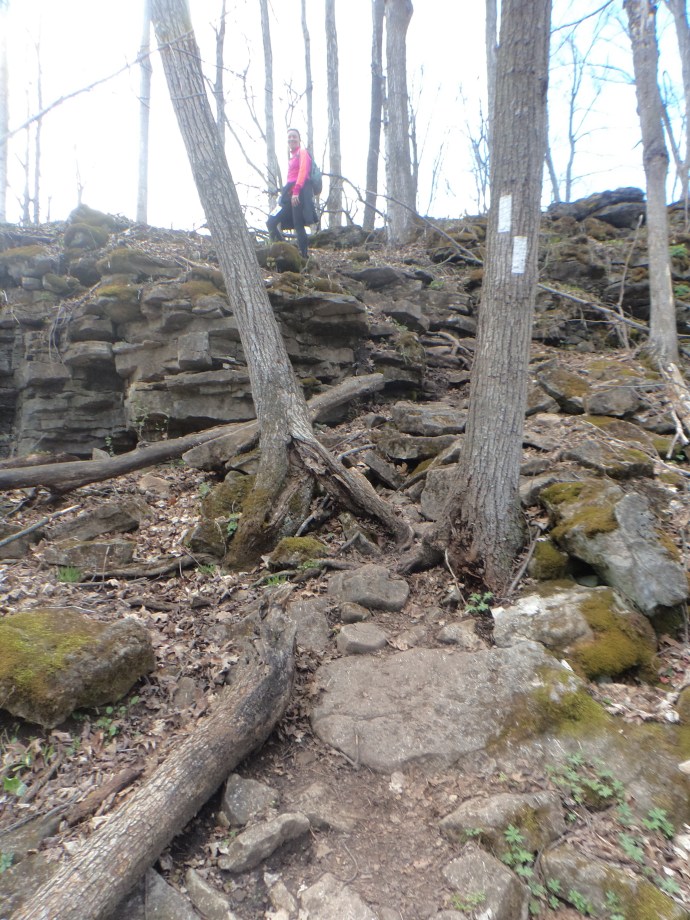 Awesome trail running and climbing!