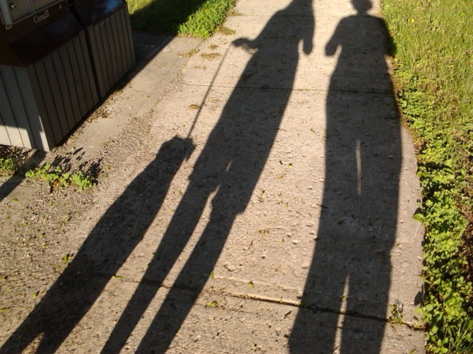 #100happydays - Just the 3 of us!