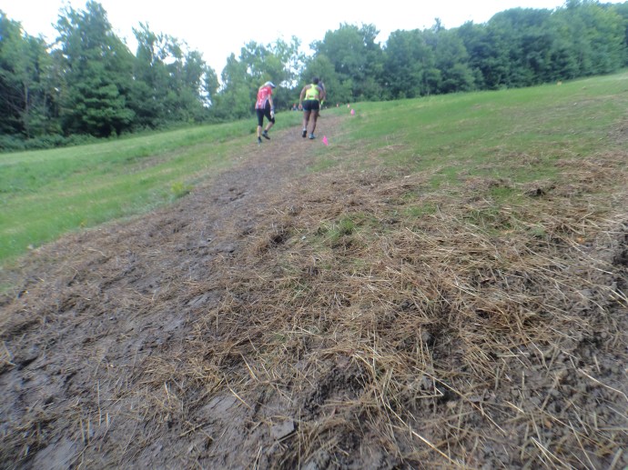 This is just one of the minor ski hills we slugged up 