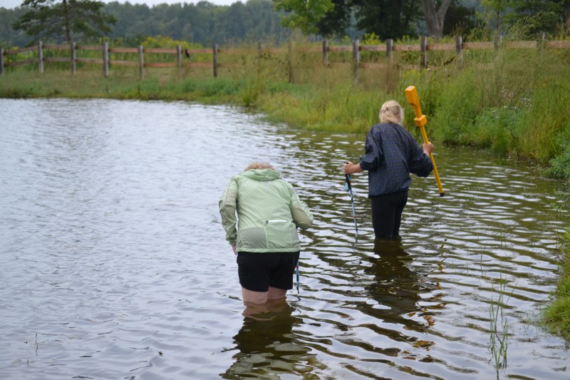 We looked over there