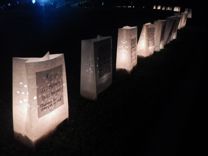 Relay for Life luminaries