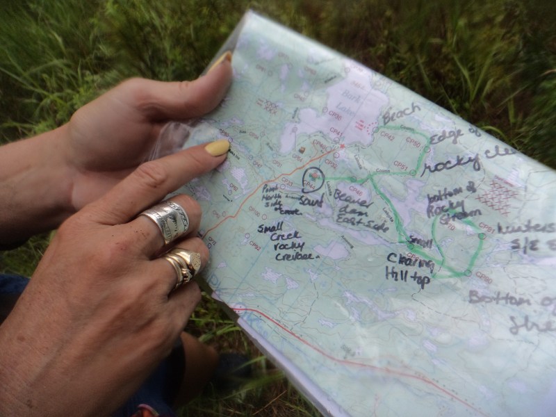 Mapping our route